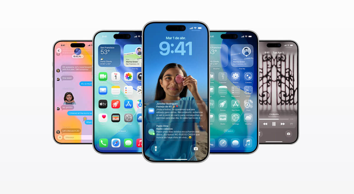iOS 26: todas las funciones nuevas en diseño, mensajes y más